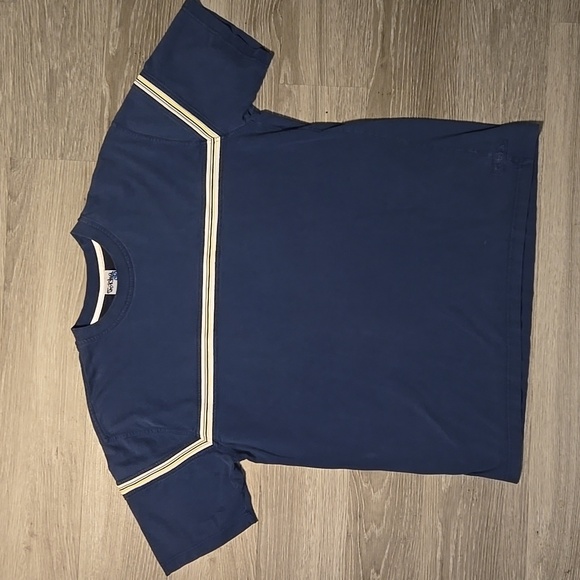 Vintage Gotcha Elastic Striped T-Shirt (L) - Picture 1 of 6